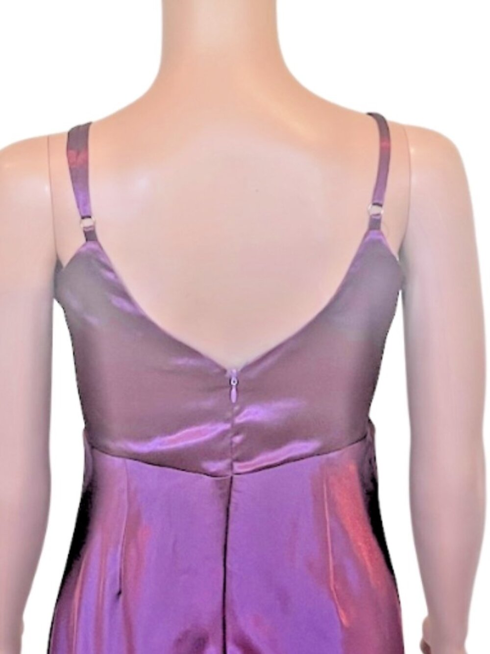 Lulus “Made With Love” Satin Gown – Style A0293 – Size L - Picture 4 of 5